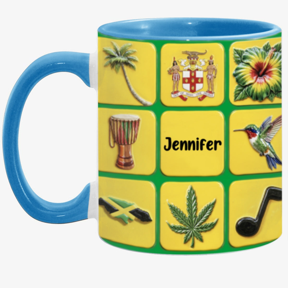 Customized Jamaican Soul Accent Mug With Your Name