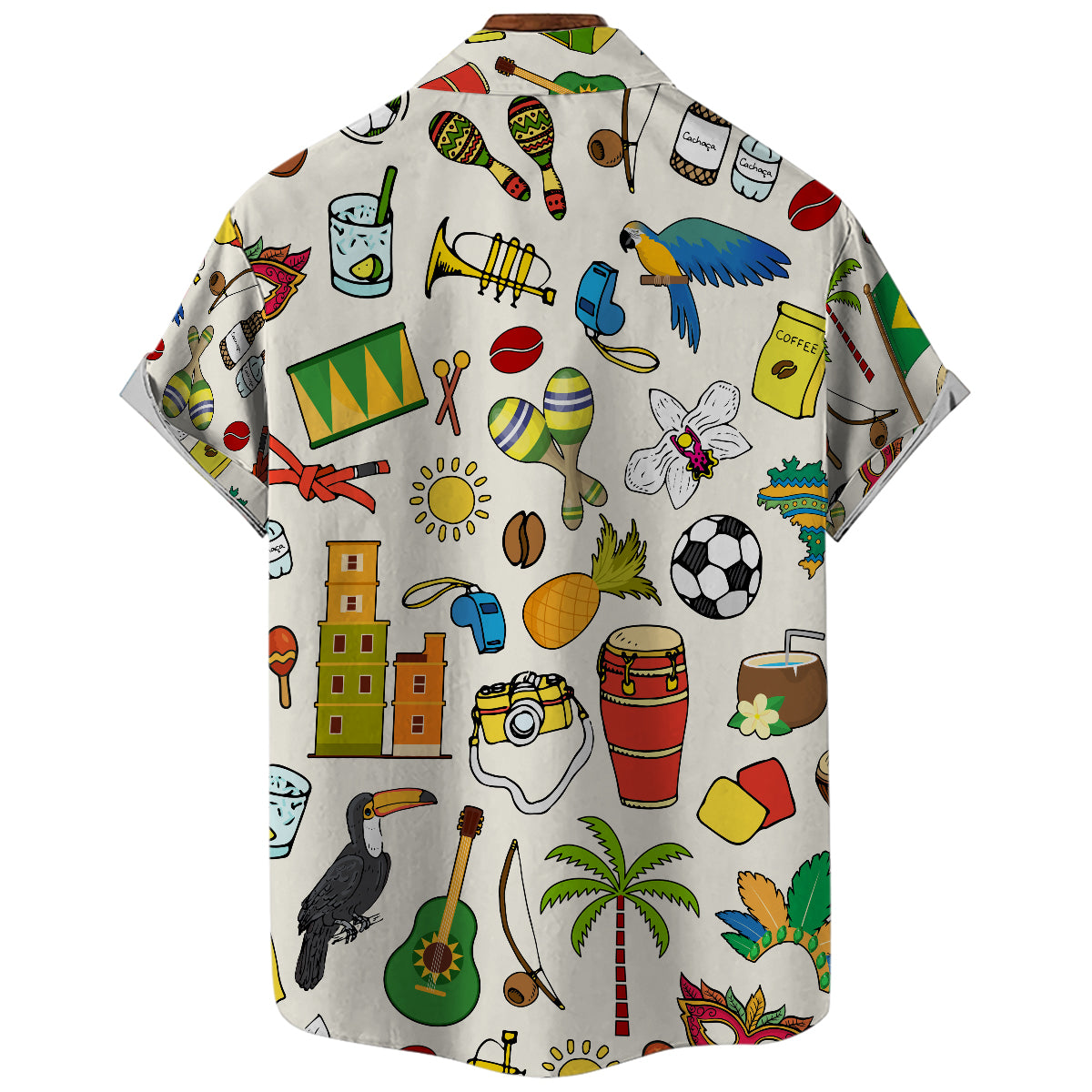 Brazil Hawaiian Shirt For Vacation And Travel Lovers