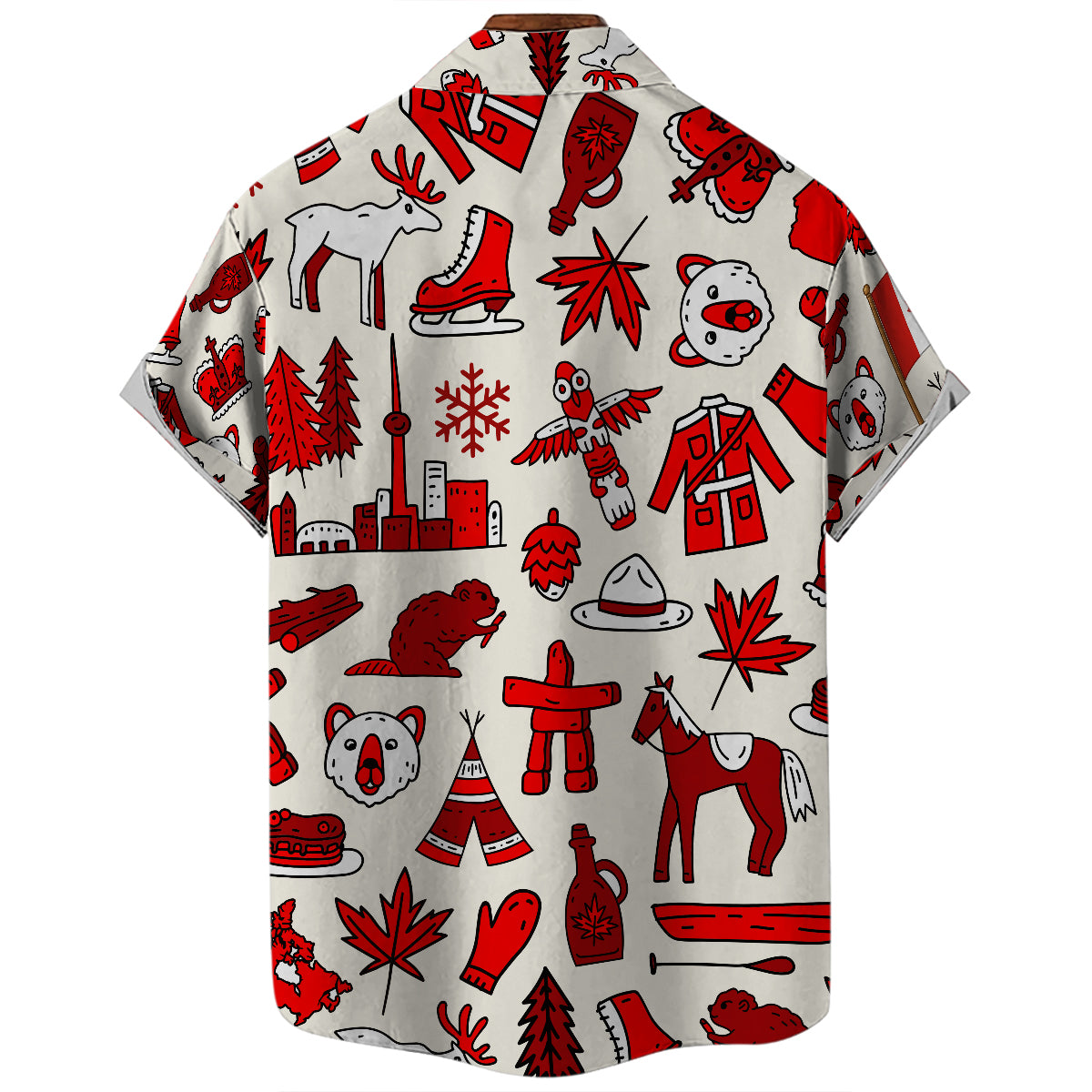 Canada Hawaiian Shirt For Vacation And Travel Lovers