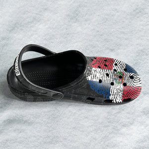 It's In My DNA Dominican Flag Custom Clogs Shoes