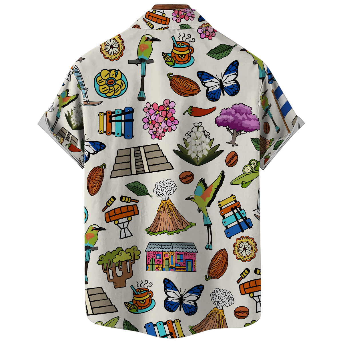El Salvador Hawaiian Shirt For Vacation And Travel Lovers