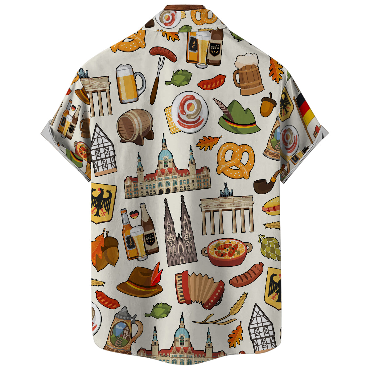 Germany Hawaiian Shirt For Vacation And Travel Lovers