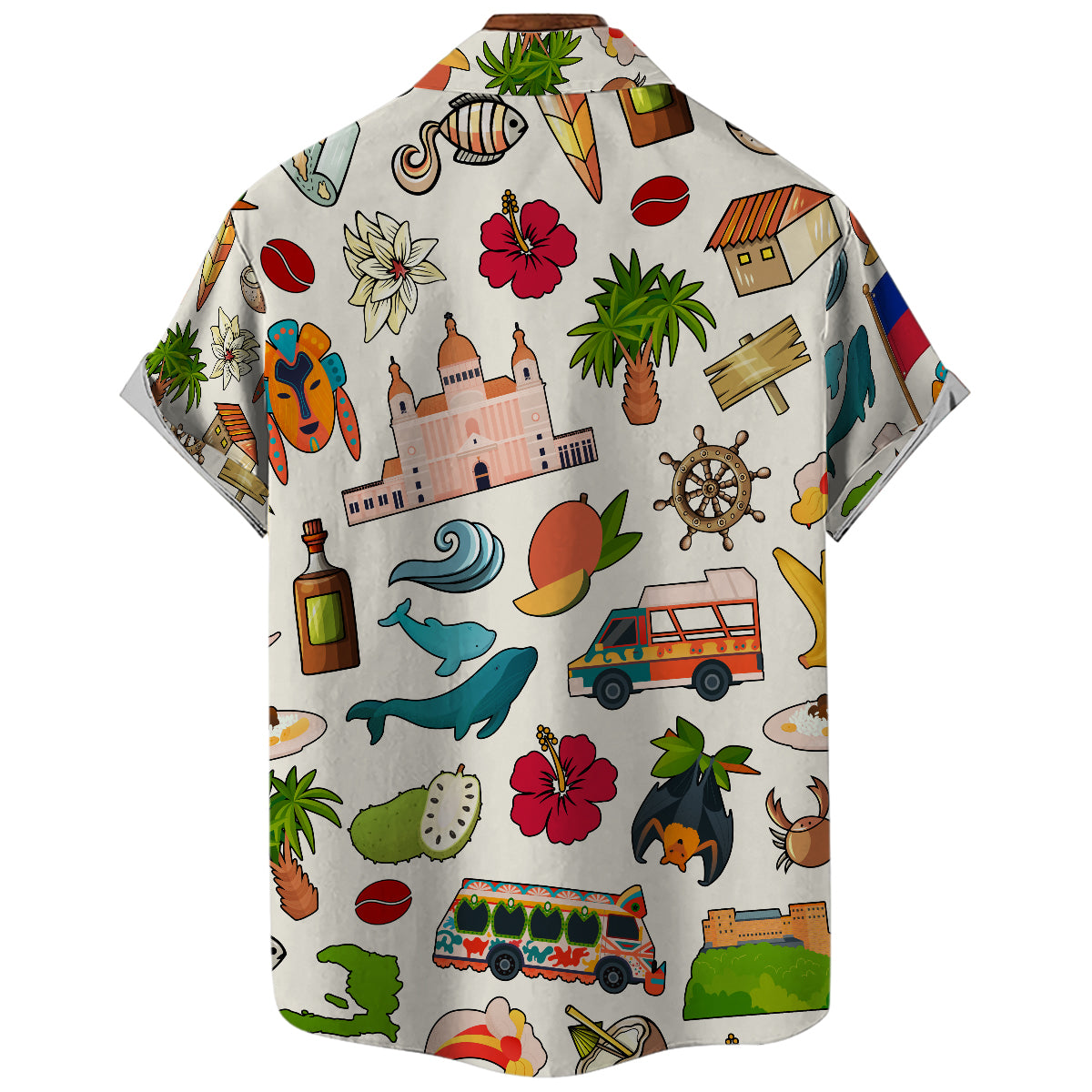 Haiti Hawaiian Shirt For Vacation And Travel Lovers