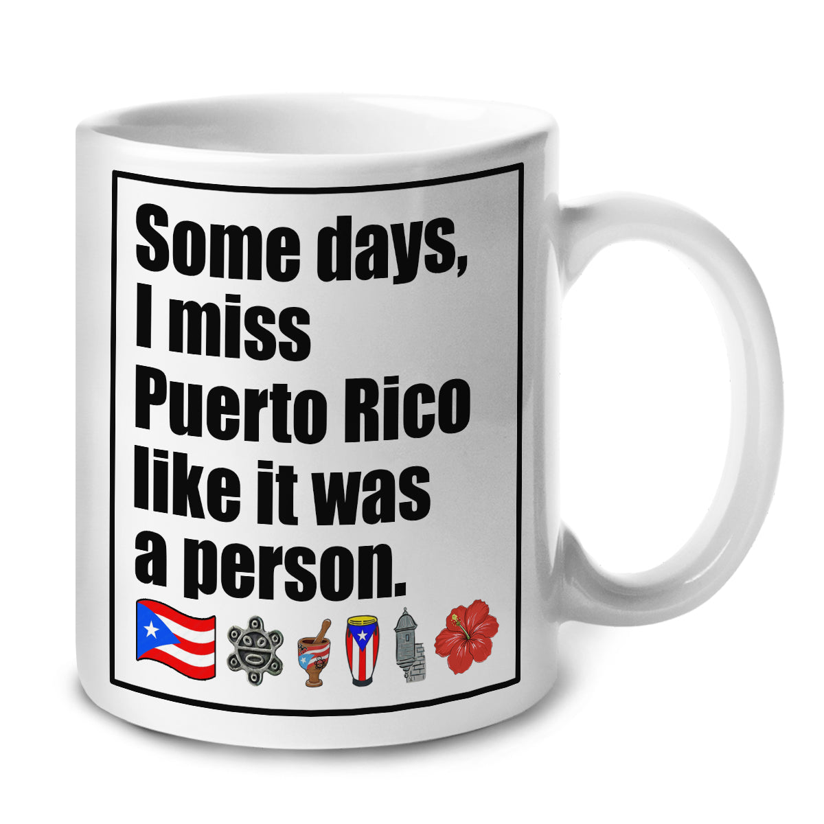 I Miss Puerto Rico Like It Was A Person T-shirt