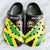 Jamaica Flag Coat of Arms Clogs Shoes With Custom Your Name