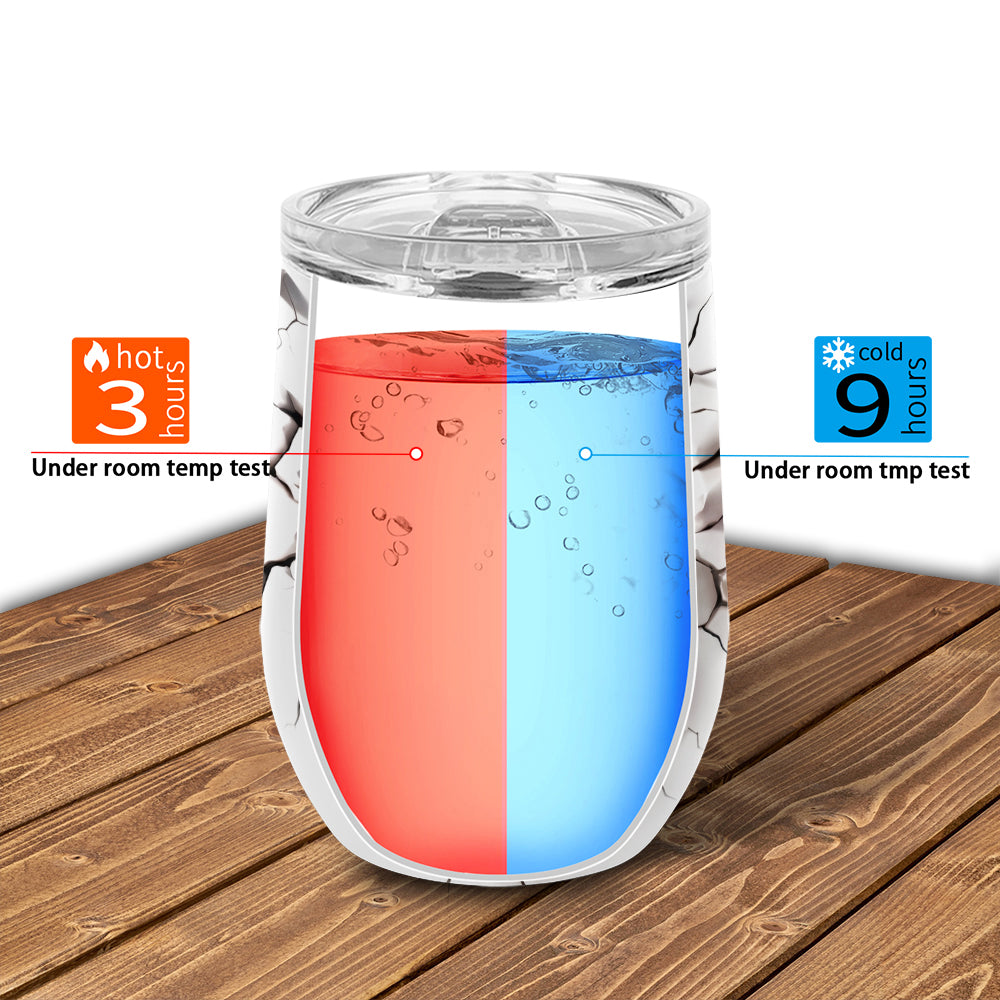 Custom Name Puerto Rico Pride Crack Wall Tumbler