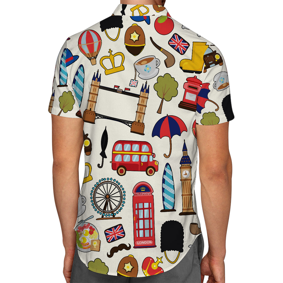 London Hawaiian Shirt For Vacation And Travel Lovers