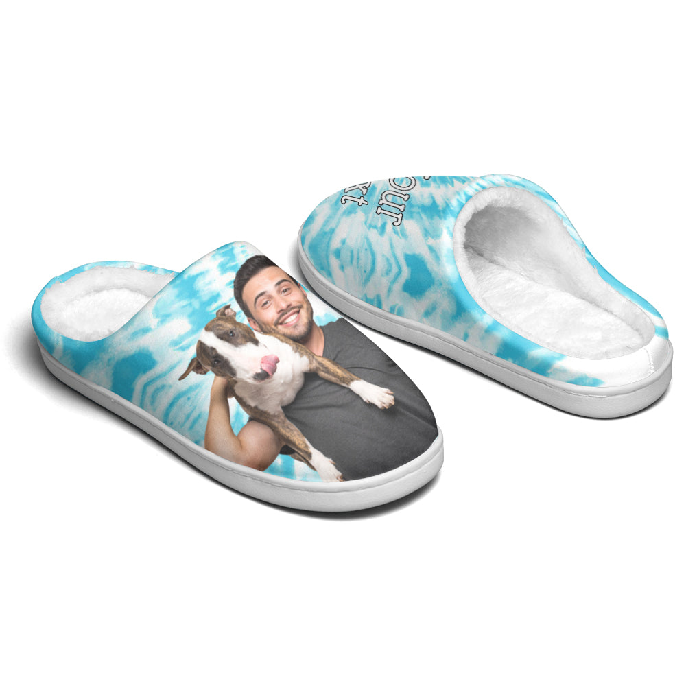 Custom Slipper With Your Picture And Quotes