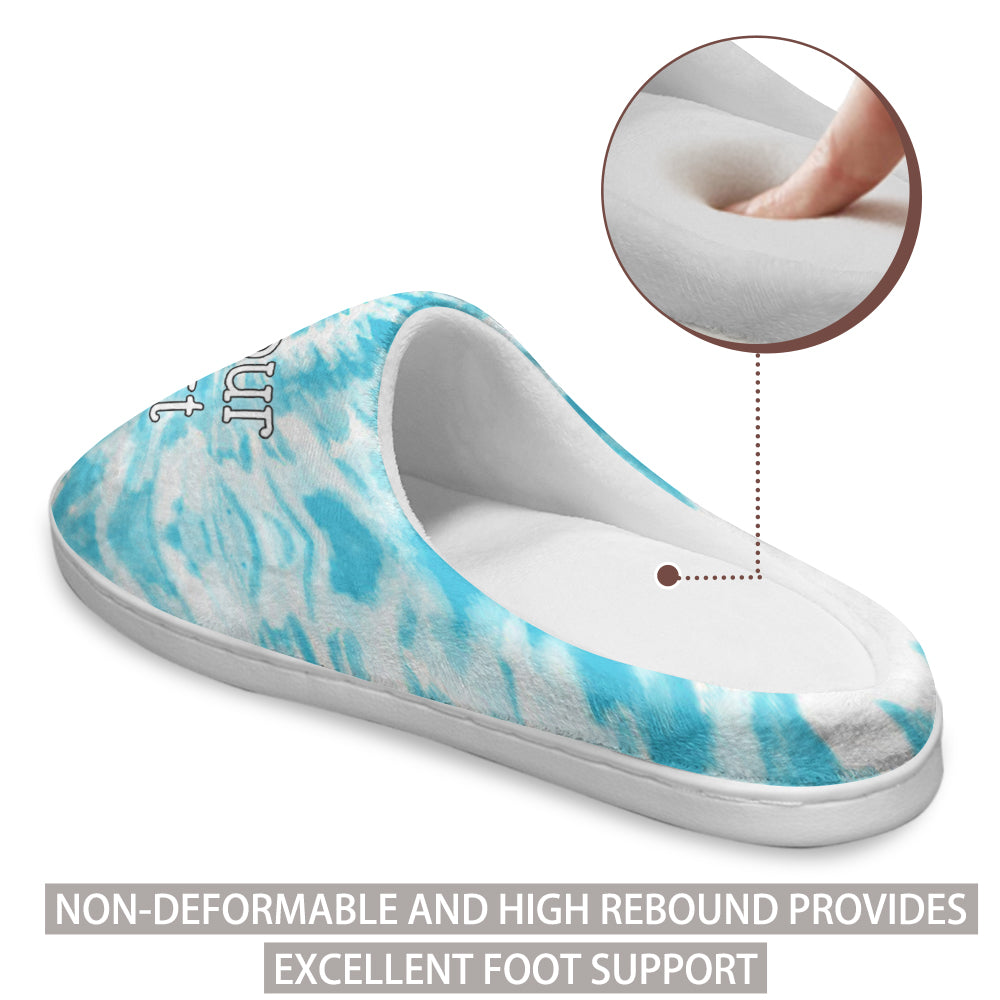 Custom Slipper With Your Picture And Quotes
