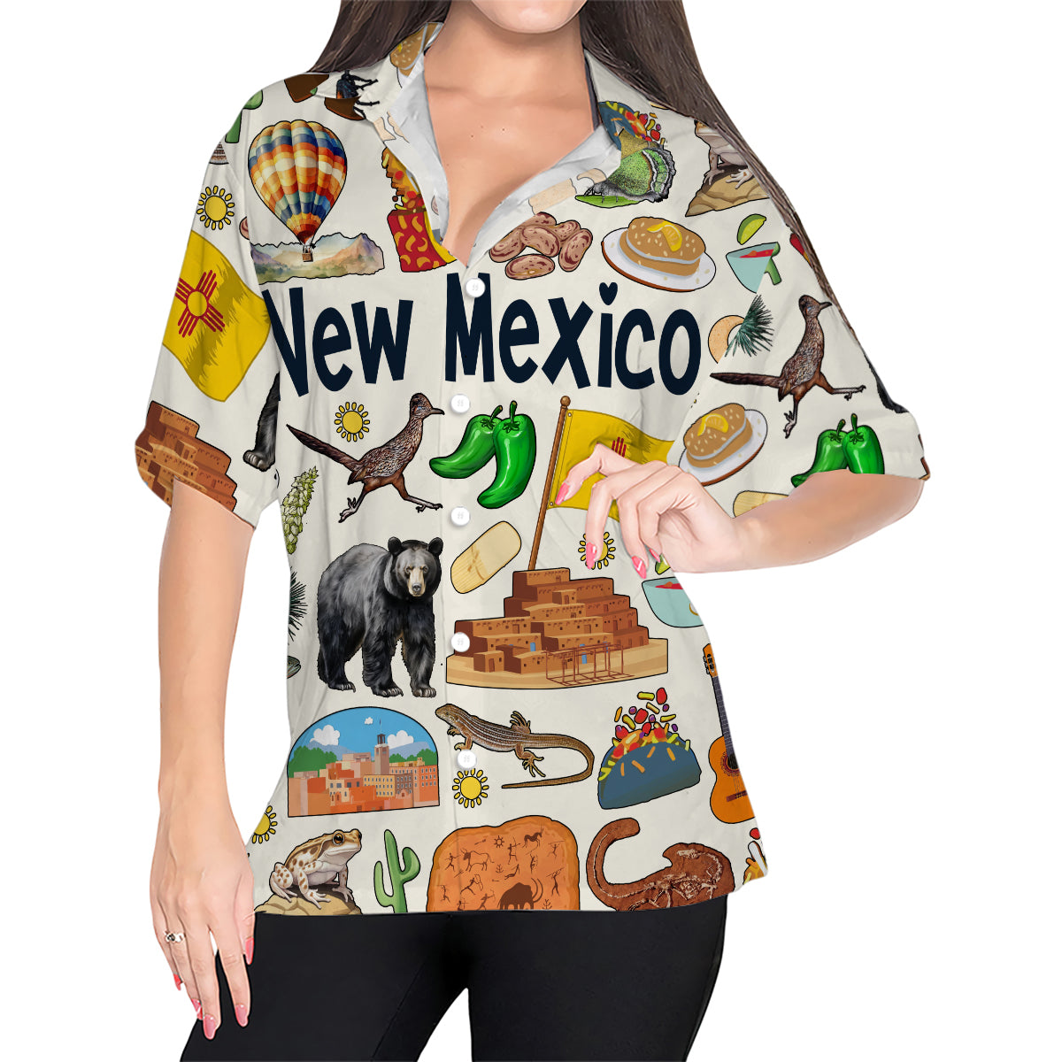 New Mexico Hawaiian Shirt For Vacation And Travel Lovers