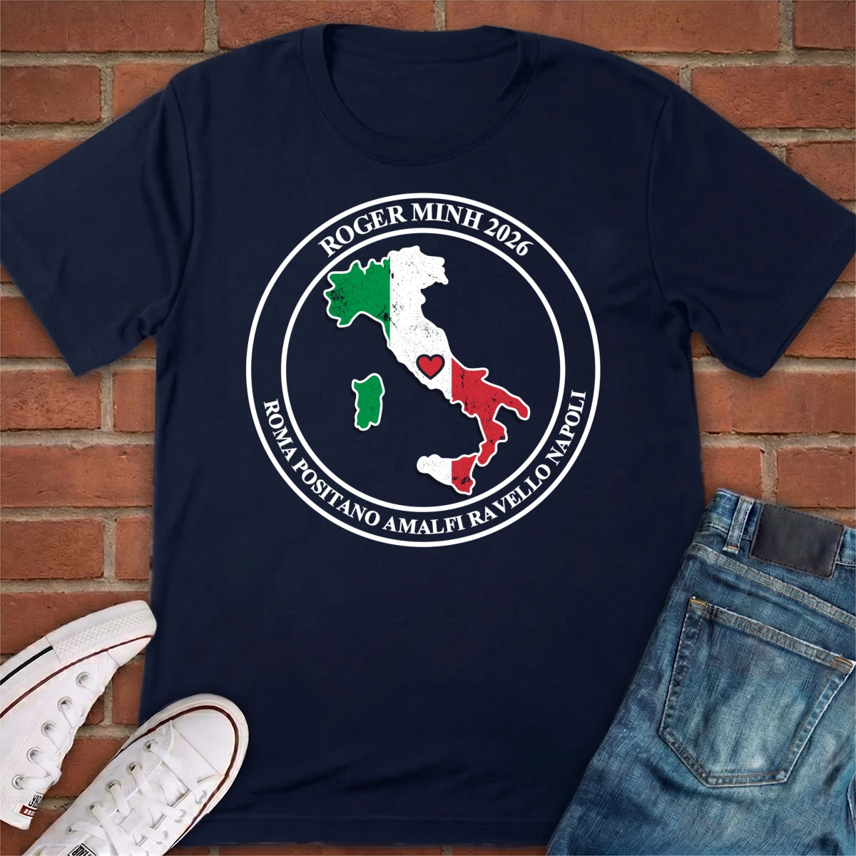 Personalized Italy Group Trip T-shirt, Italy Travel T-shirt For Group
