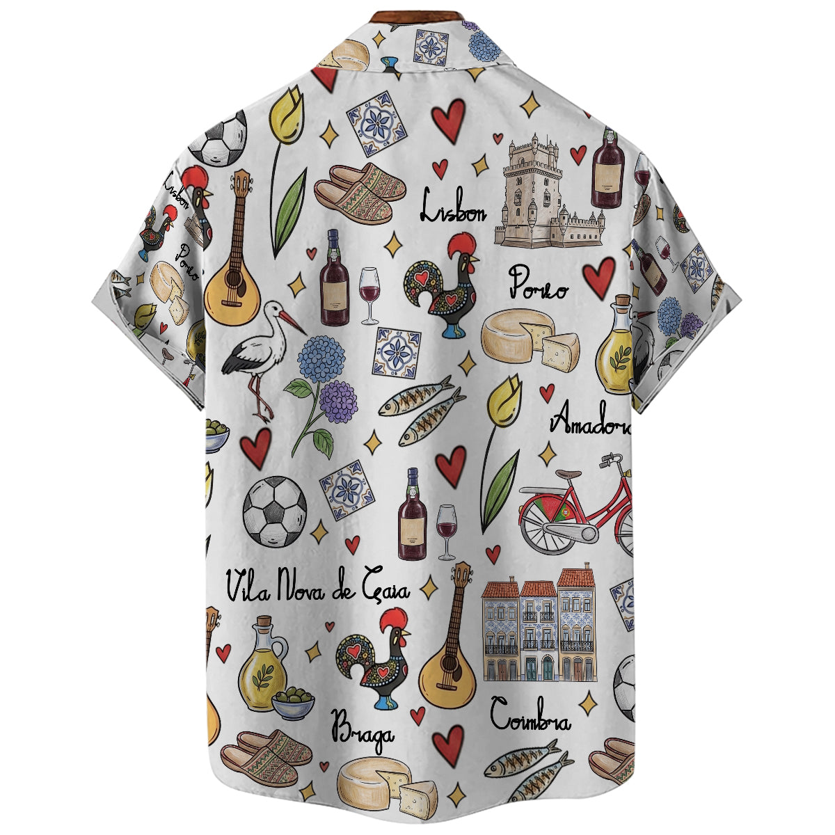 Portugal Hawaiian Shirt For Vacation And Travel Lovers