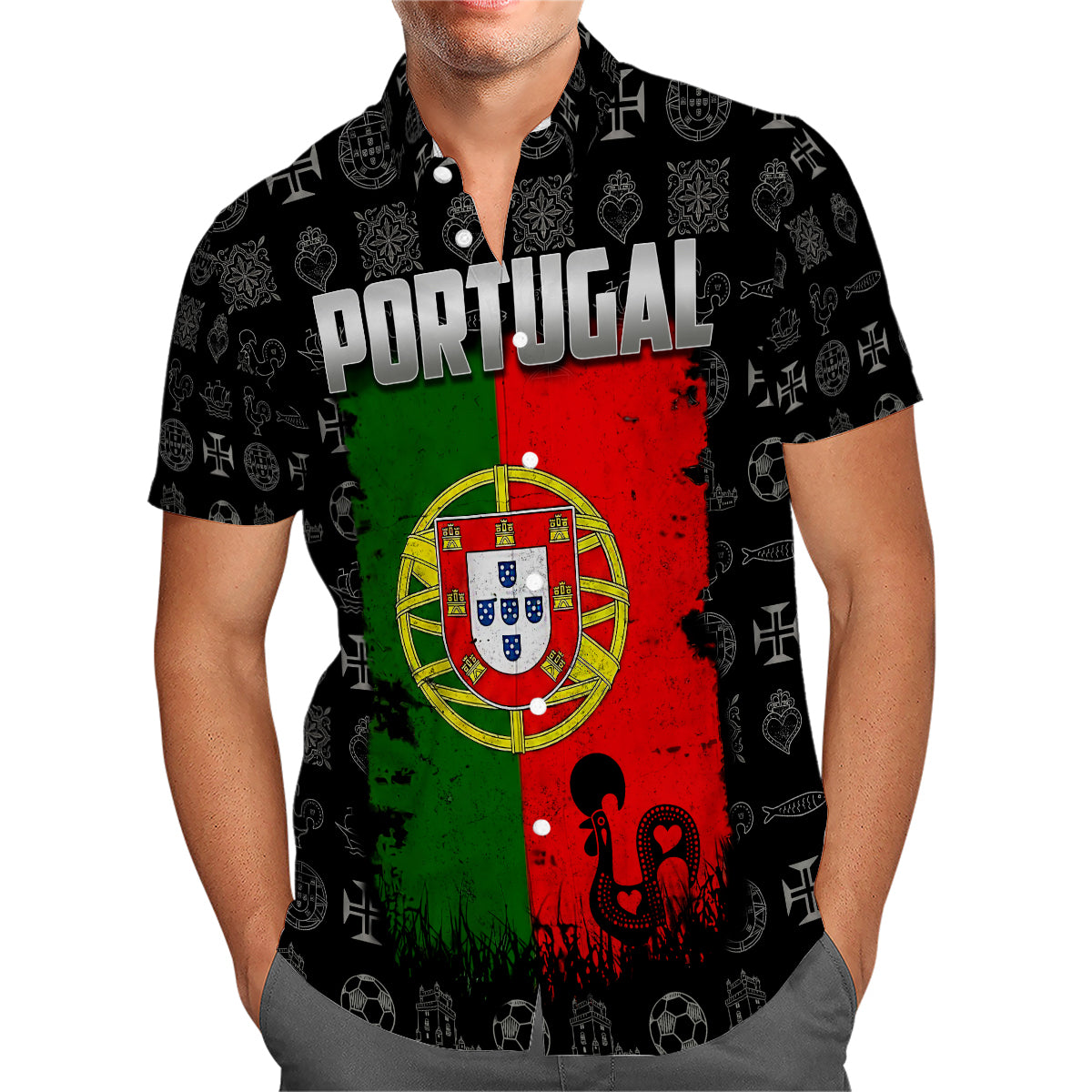 Portugal Hawaiian Shirt With Portuguese Style