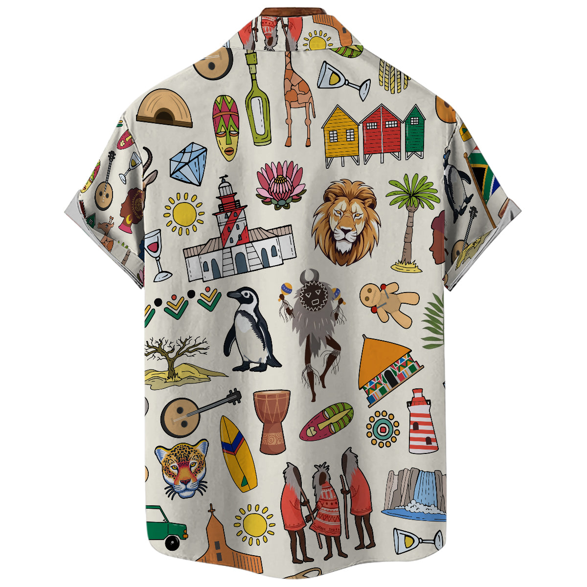 South Africa Hawaiian Shirt For Vacation And Travel Lovers