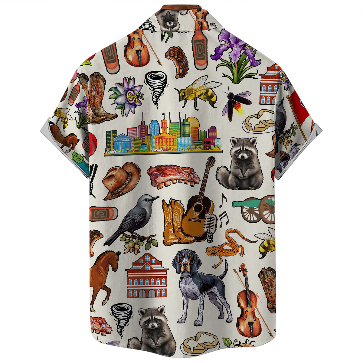 Tennessee Hawaiian Shirt For Vacation And Travel Lovers