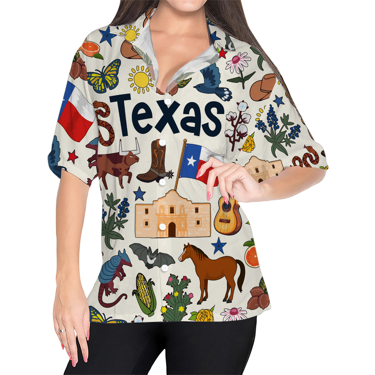 Texas Hawaiian Shirt For Vacation And Travel Lovers