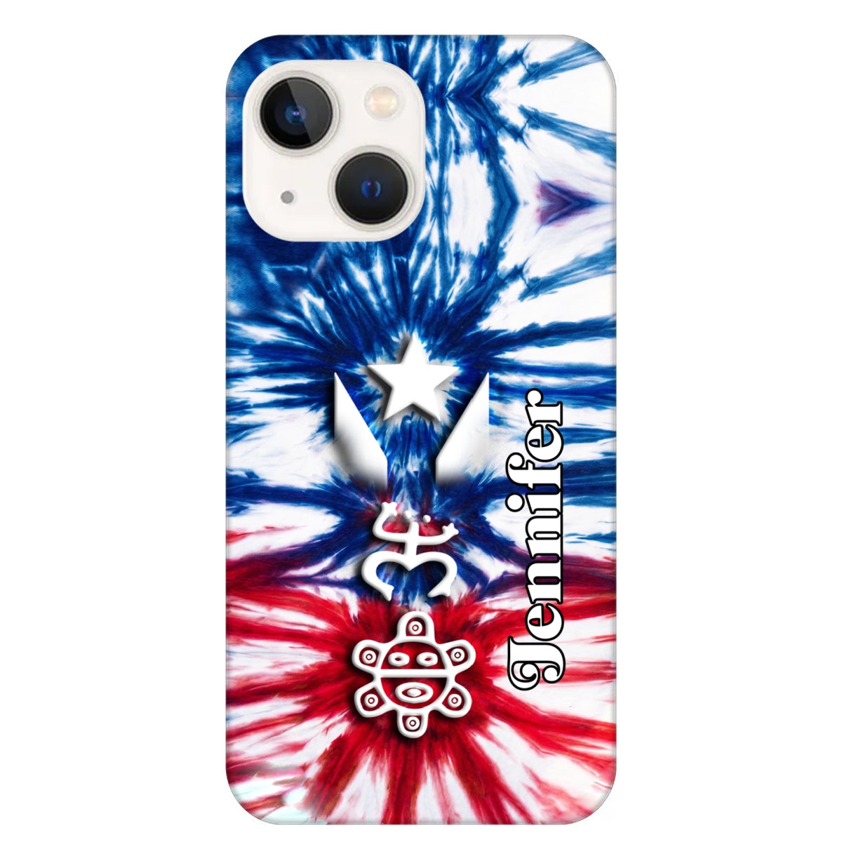 Custom Puerto Rico Phone Case With Symbols And Name