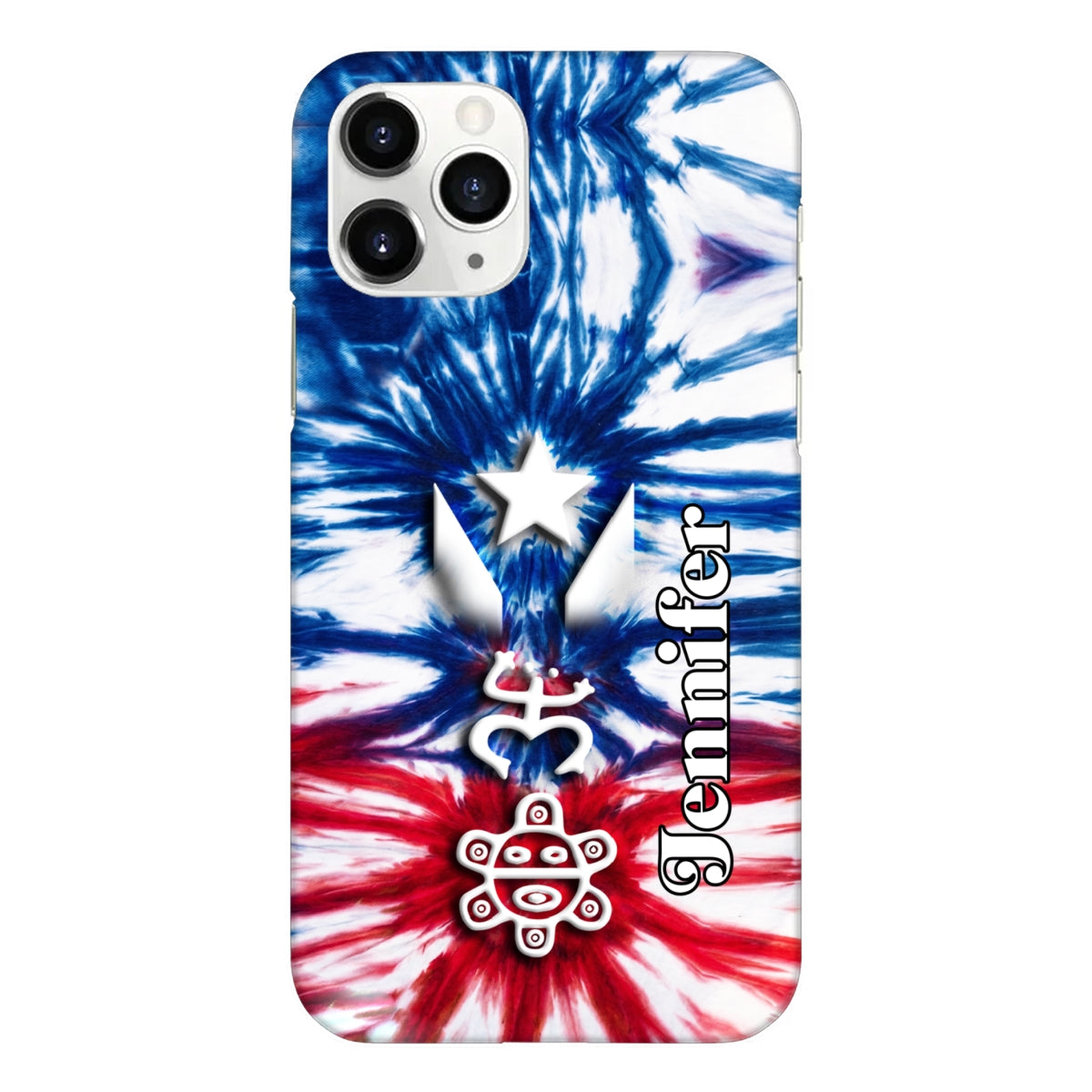 Custom Puerto Rico Phone Case With Symbols And Name
