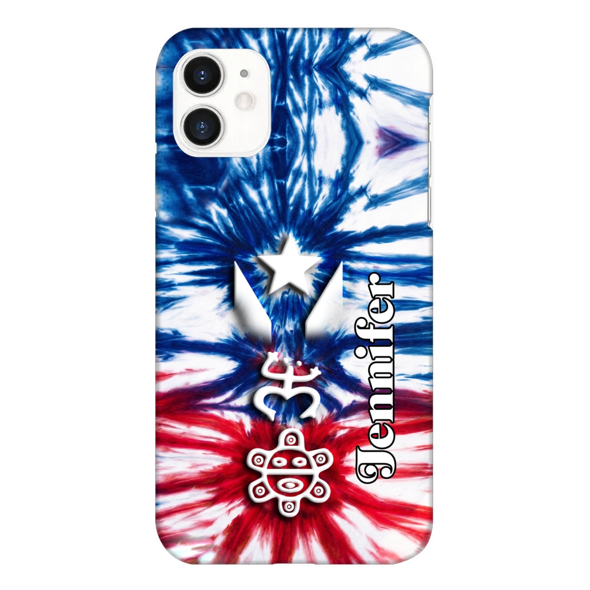 Custom Puerto Rico Phone Case With Symbols And Name