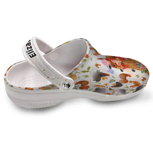 Chicken Cute Personalized Clogs Shoes Gifts for Chicken Lovers