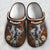 Cow With Daisy Personalized Clogs Shoes