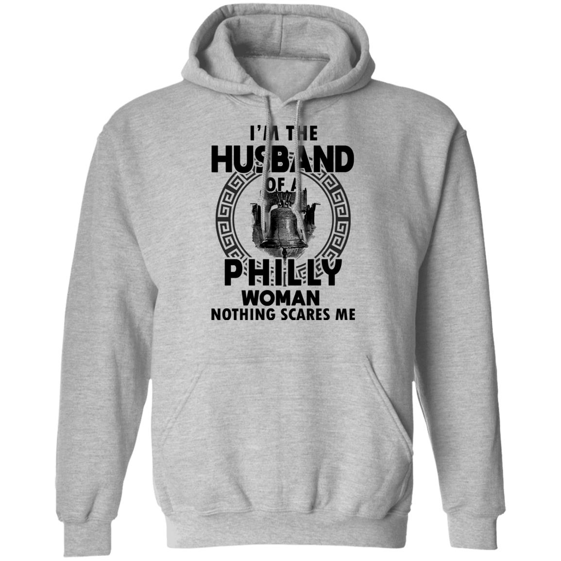 I'm The Husband Of A Philly Woman T-Shirt - T-shirt Teezalo