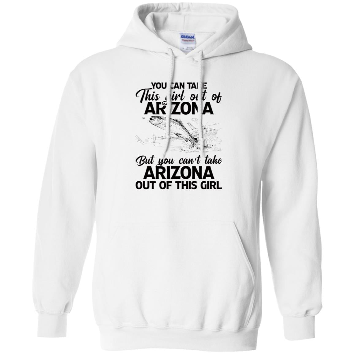 You Can't Take Arizona Out Of This Girl T-Shirt - T-shirt Teezalo