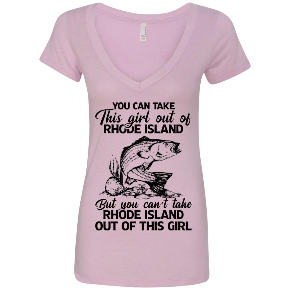You Can't Take Rhode Island Out Of This Girl T-shirt - T-shirt Teezalo