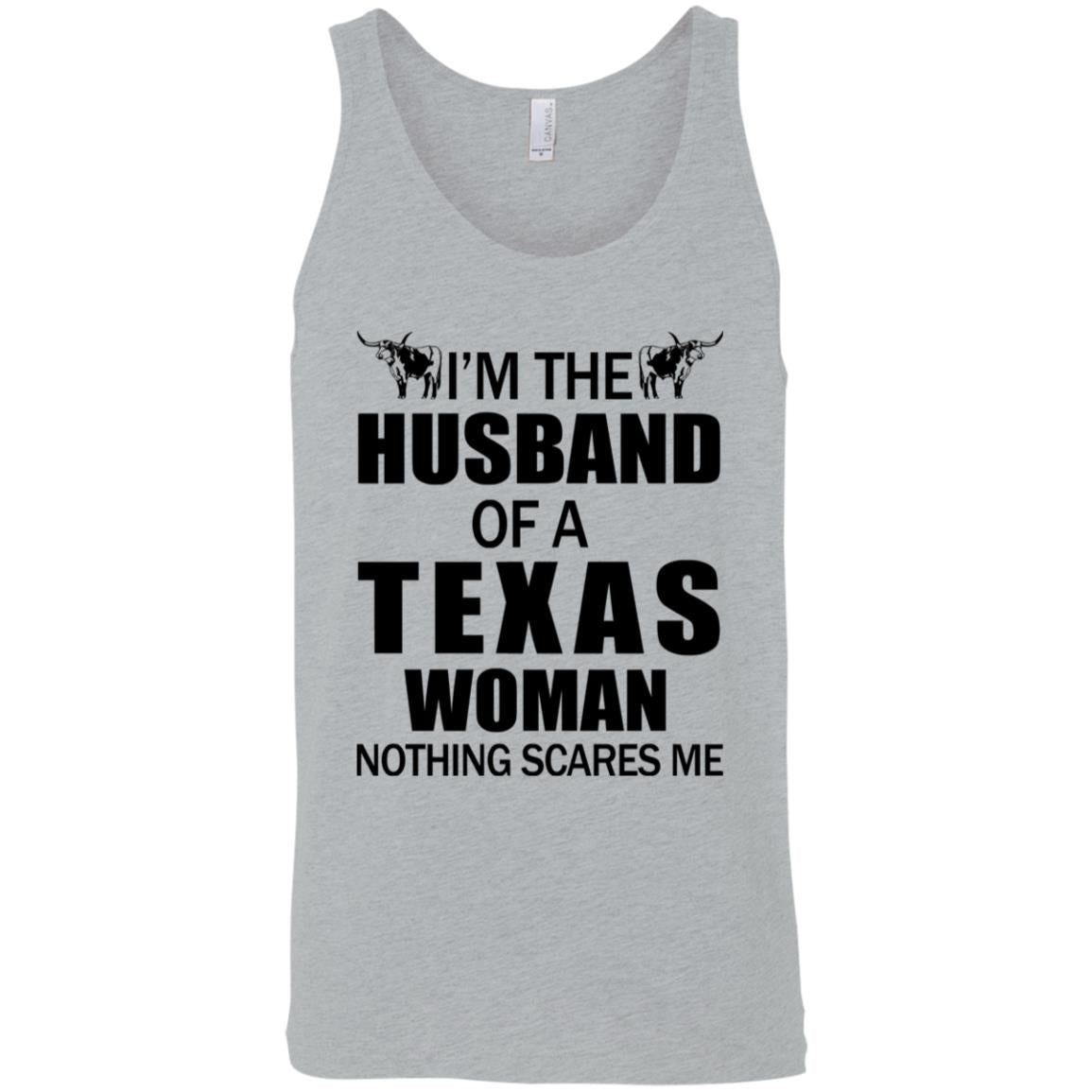 I'm The Husband Of A Texas Woman T- Shirt - T-shirt Teezalo