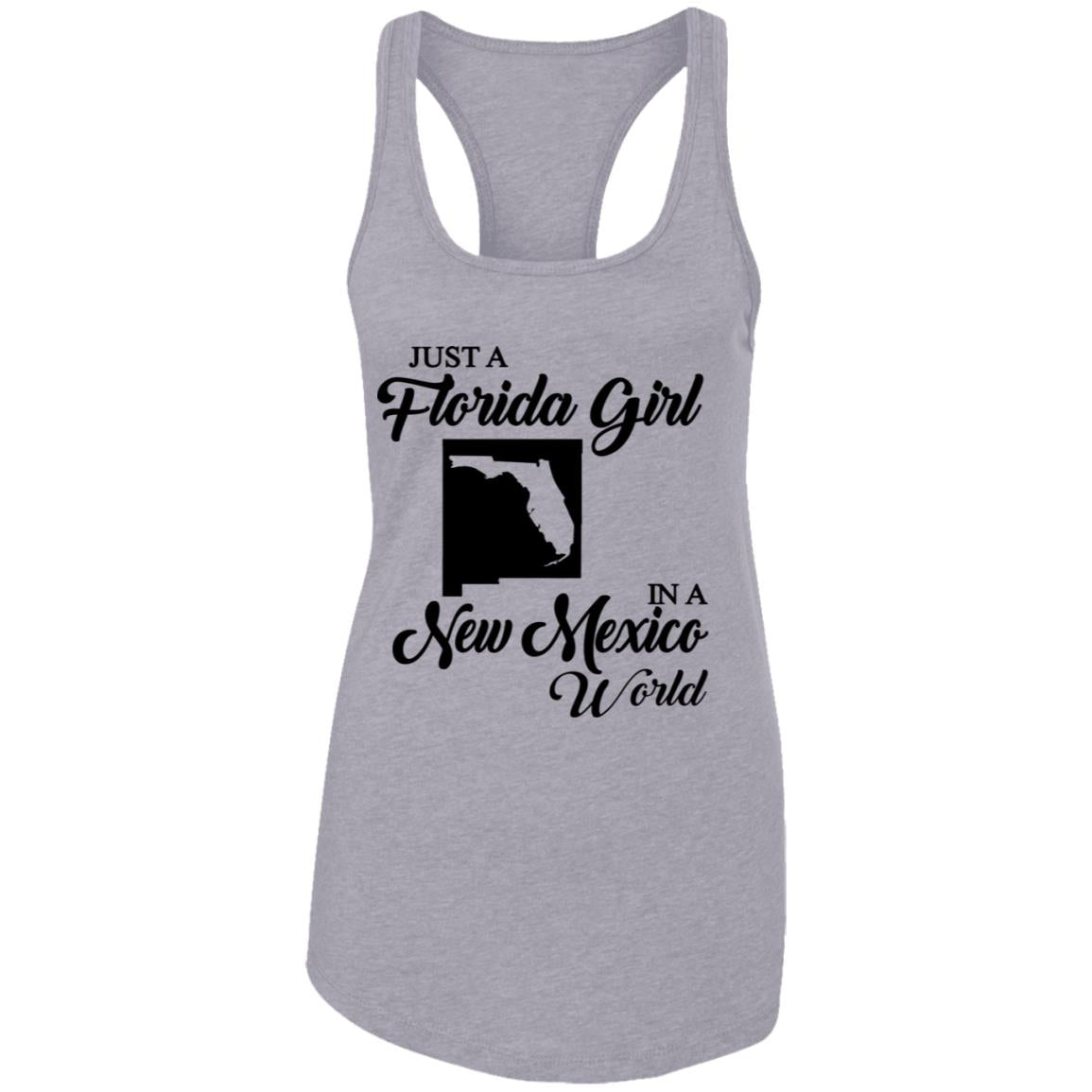 Just A Florida Girl In A New Mexico World T-Shirt - T-Shirt Teezalo
