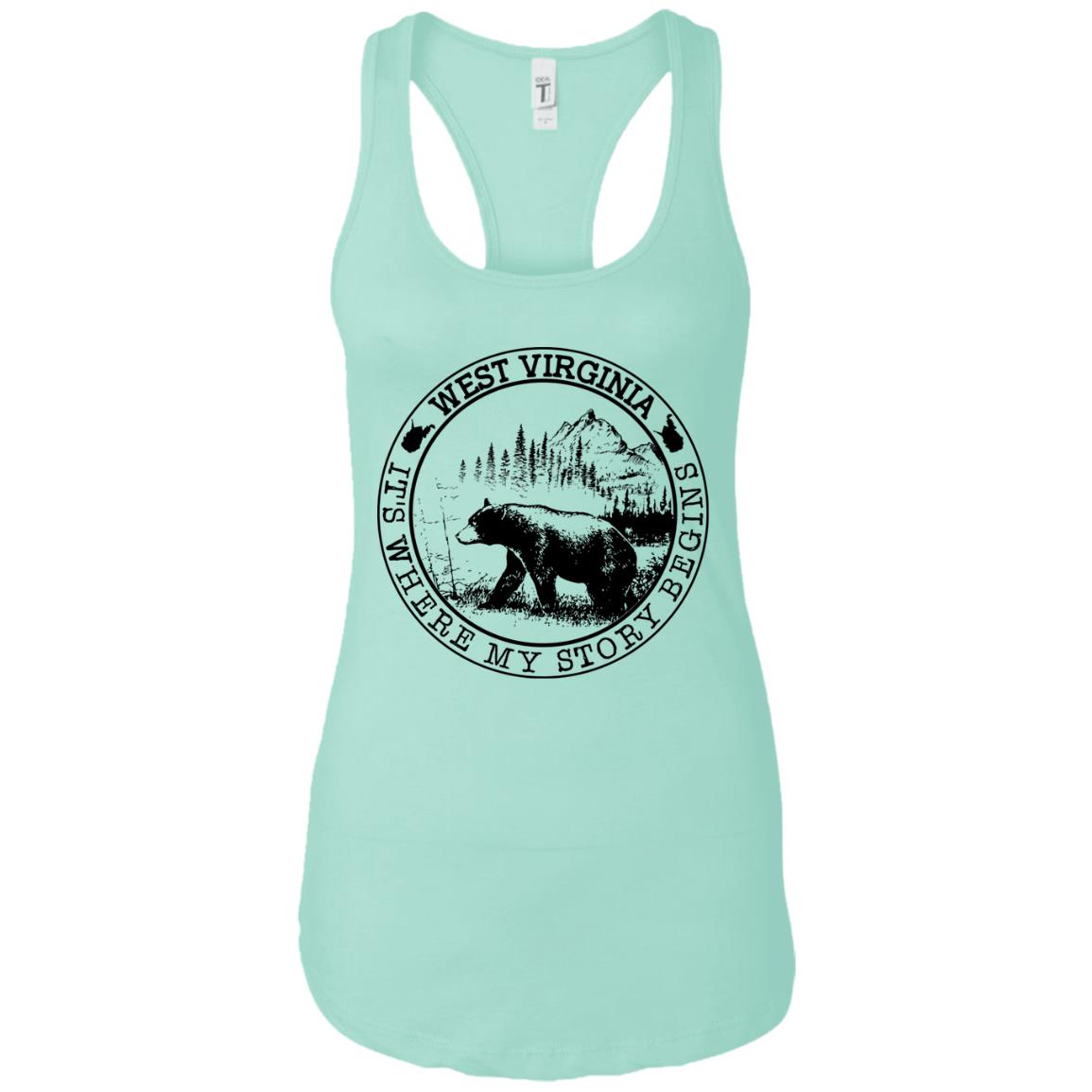 West Virginia It's Where My Story Begins Hoodie - Hoodie Teezalo