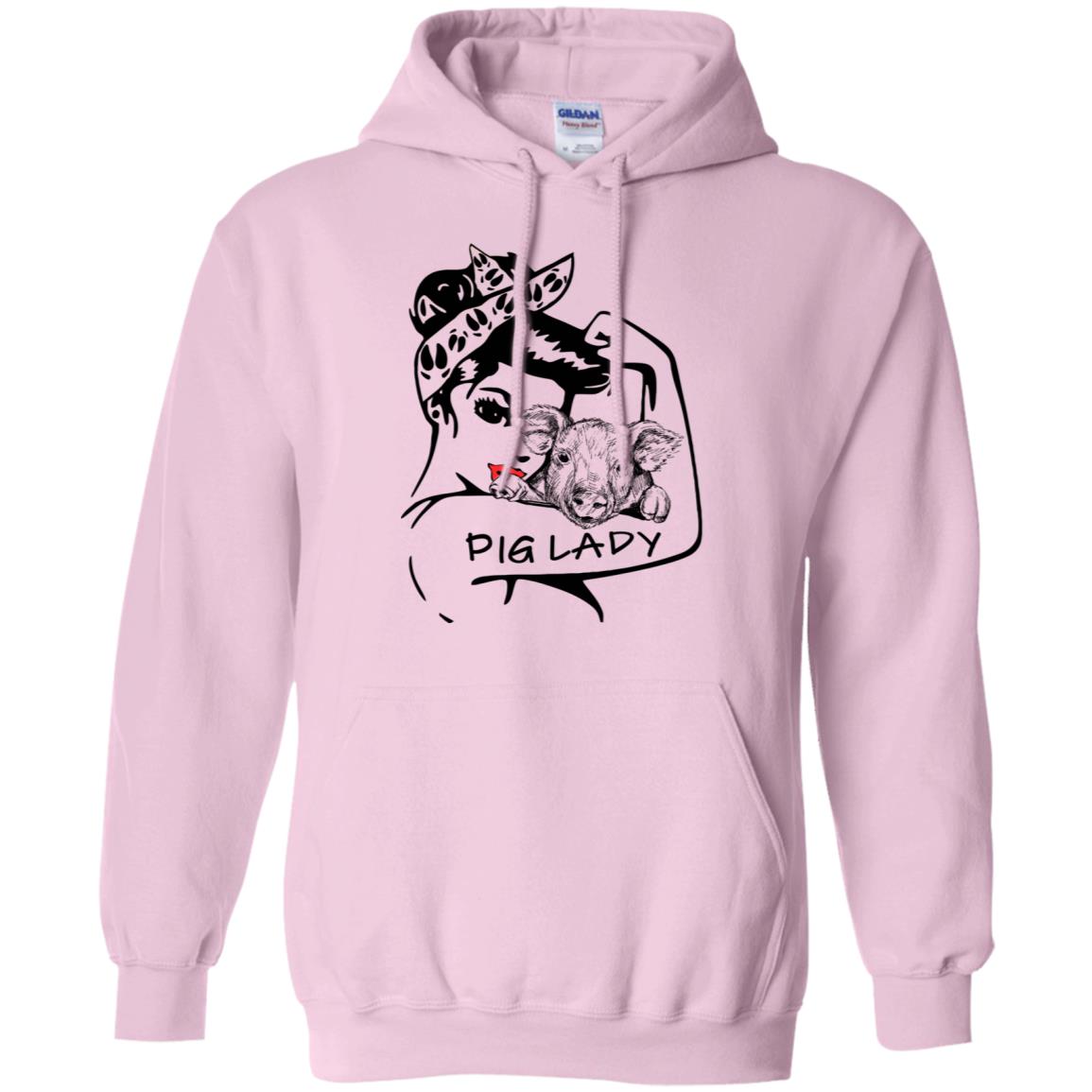 Pig Lady Hoodie - Hoodie Teezalo