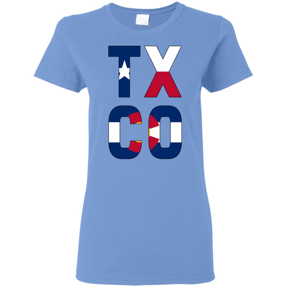 Texas Colorado T- Shirt - T-shirt Teezalo