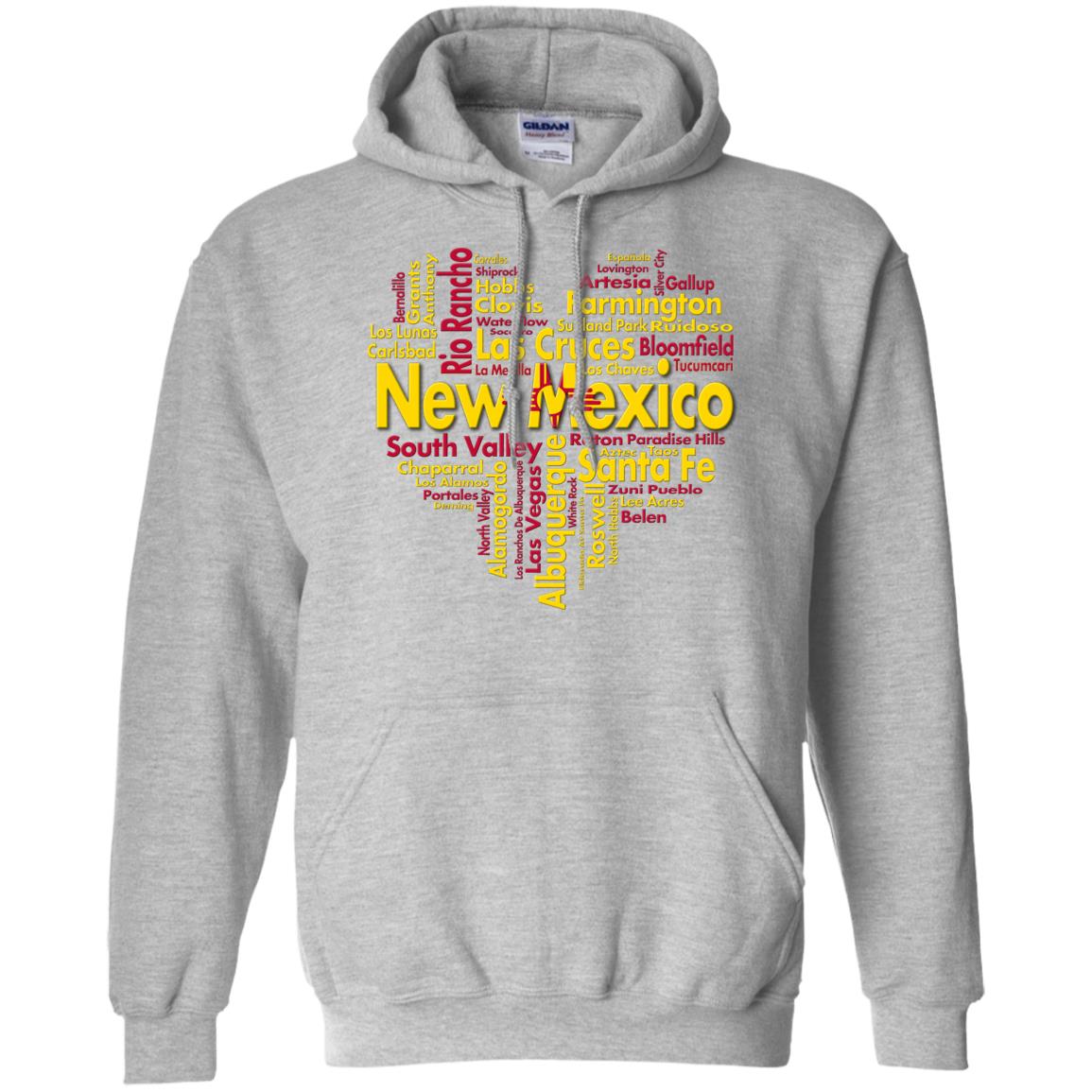 New Mexico Heart T-Shirt - T-shirt Teezalo