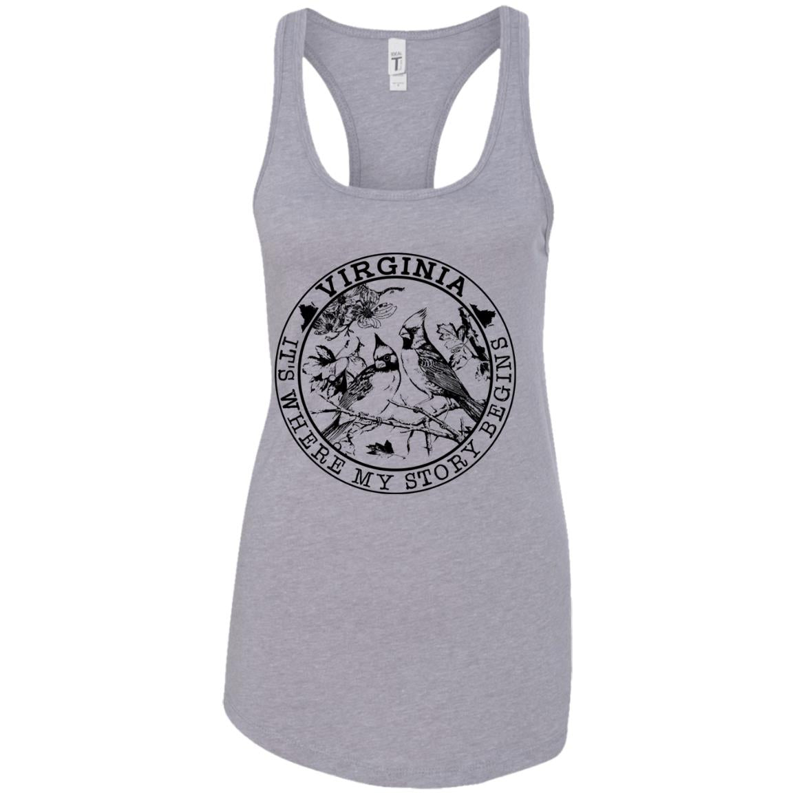 Virginia It's Where My Story Begins Hoodie - Hoodie Teezalo