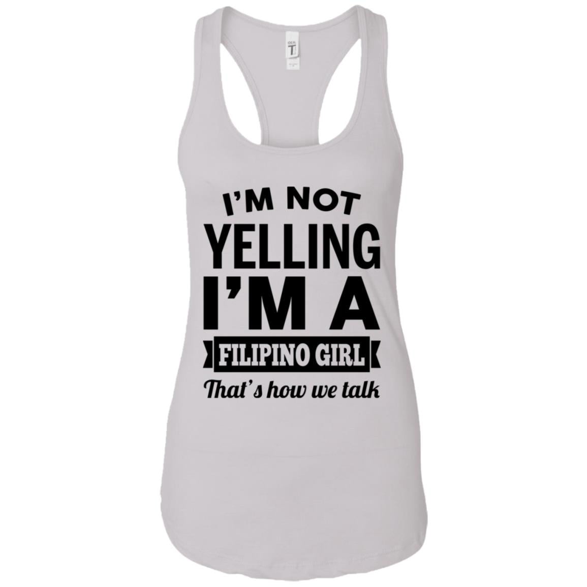 I'm Not Yelling I'm A Filipino Girl Hoodie - Hoodie Teezalo