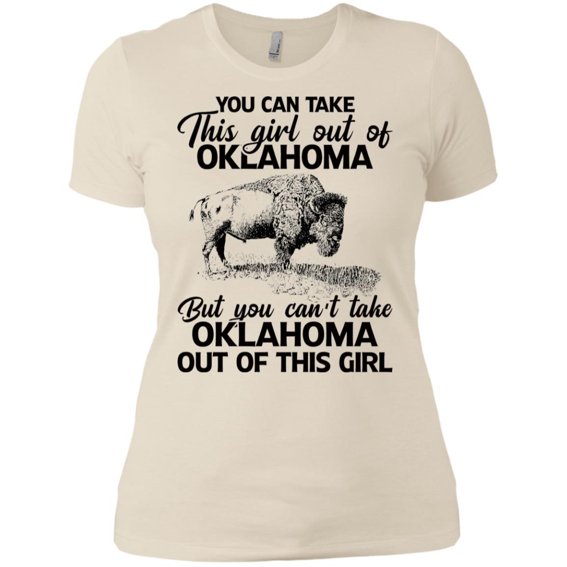 You Can't Take Oklahoma Out Of This Girl T Shirt - T-shirt Teezalo