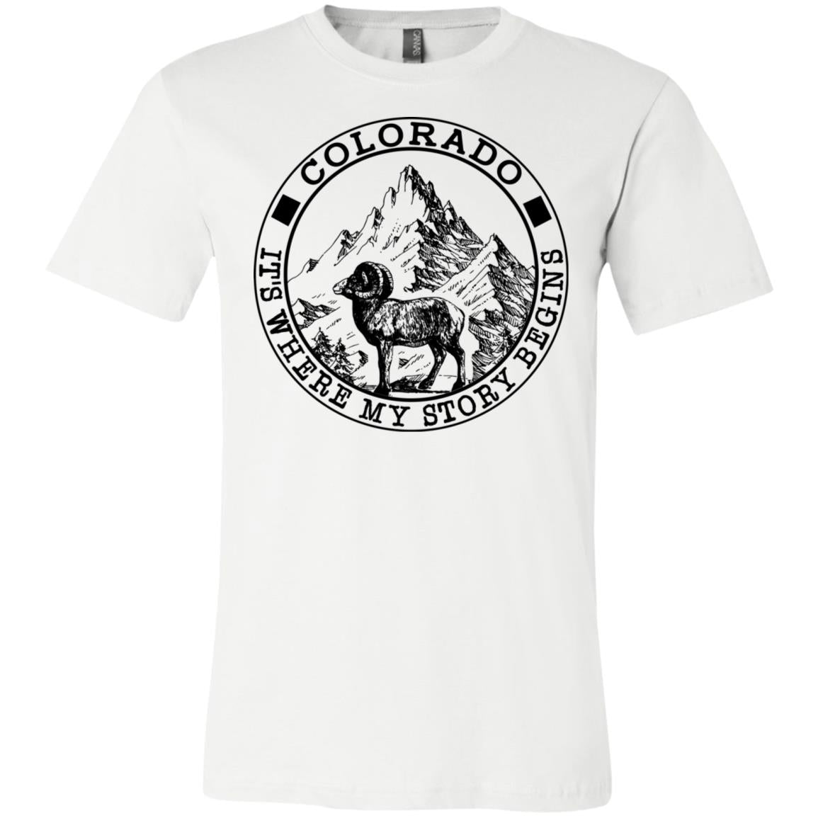Colorado It's Where My Story Begins Hoodie - Hoodie Teezalo