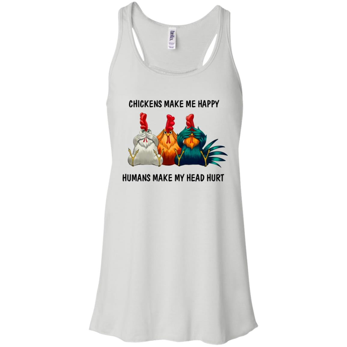 Chickens Make Me Happy Hoodie - Hoodie Teezalo