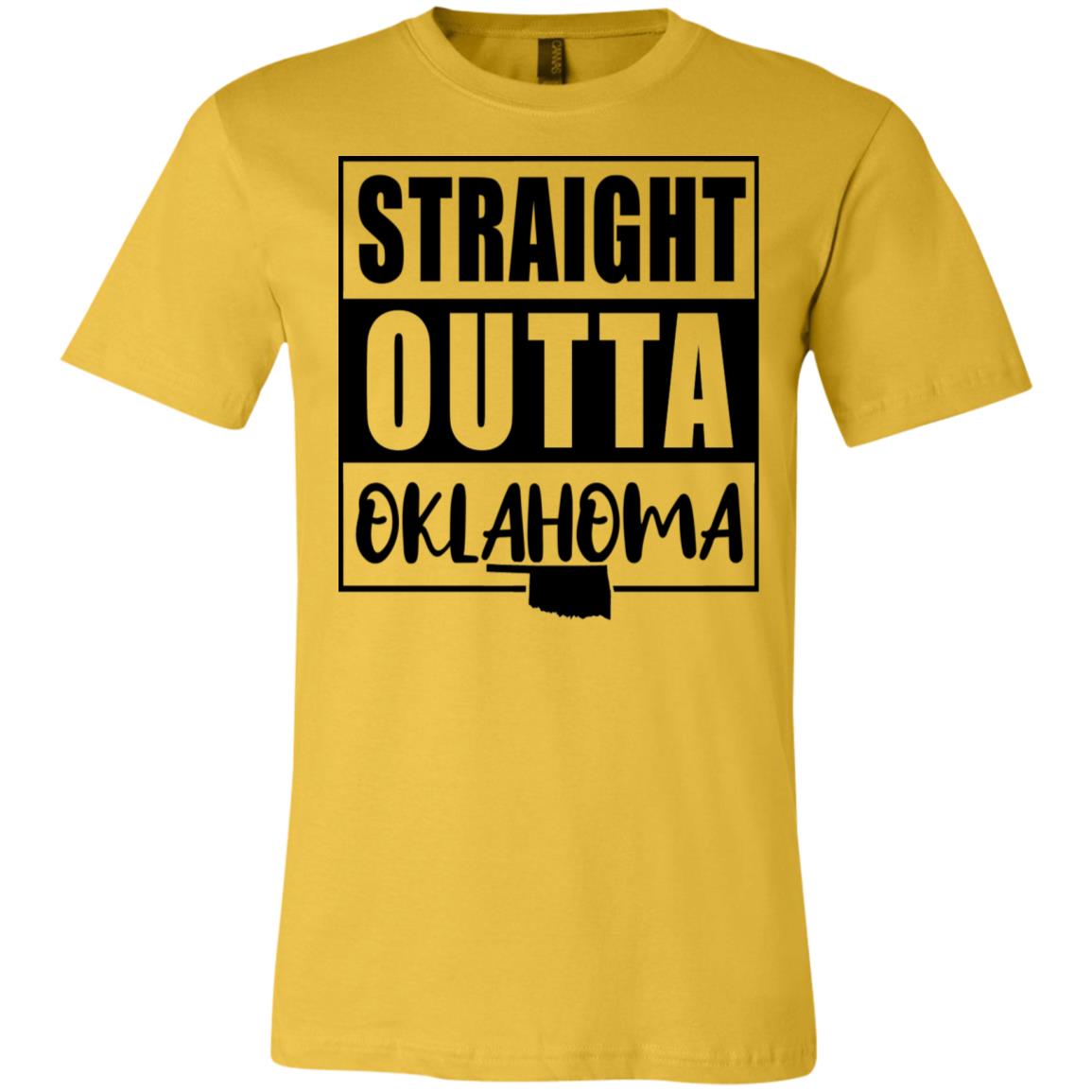 Straight Outta Oklahoma T-shirt - T-shirt Teezalo