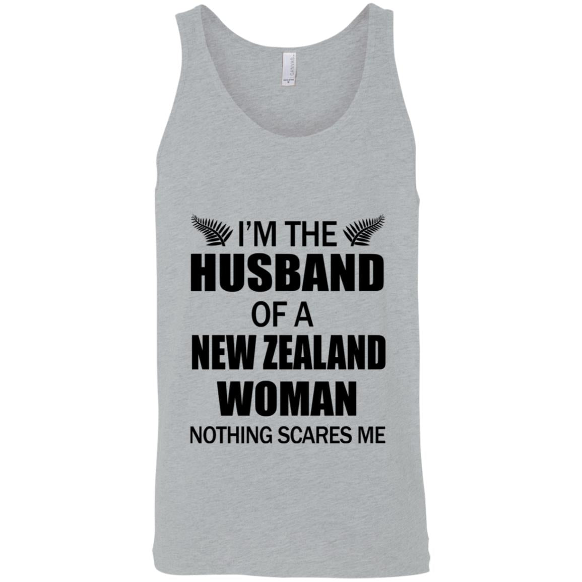 I'm The Husband Of A New Zealand Woman T-Shirt - T-shirt Teezalo