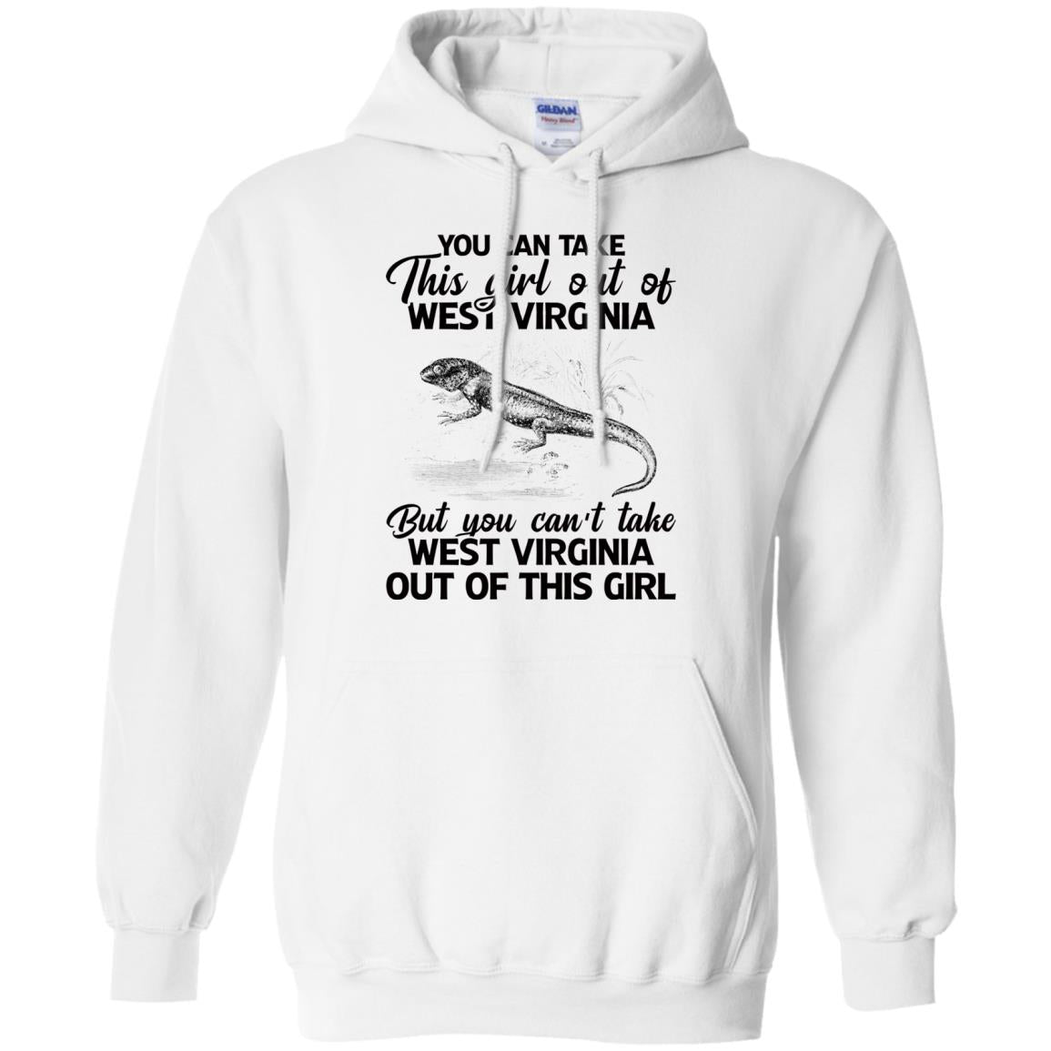 You Can't Take West Virginia Out Of This Girl T Shirt - T-shirt Teezalo