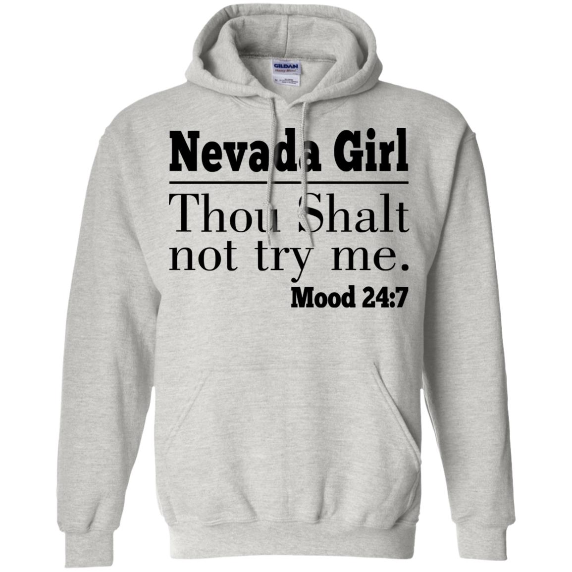 Nevada Girl Thou Shalt Not Try Me T-Shirt - T-shirt Teezalo