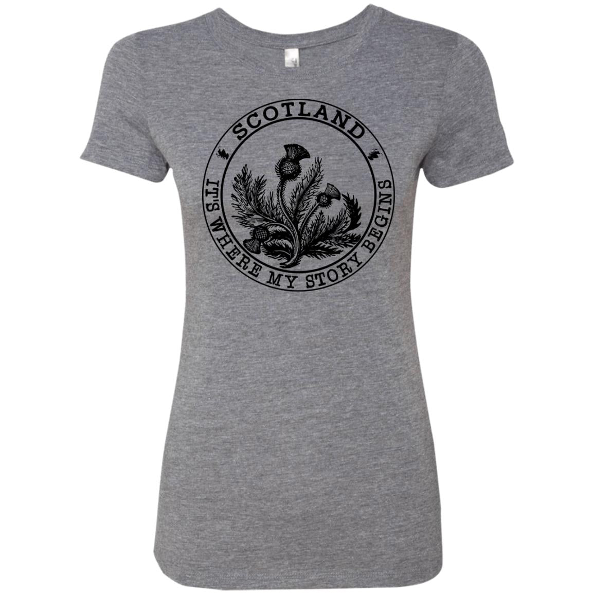 Scotland It's Where My Story Begins T-Shirt - T-shirt Teezalo