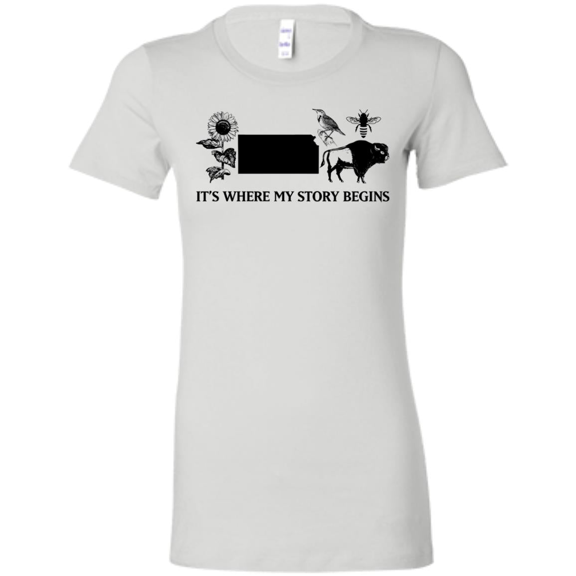 Kansas It's Where My Story Begins Hoodie - Hoodie Teezalo