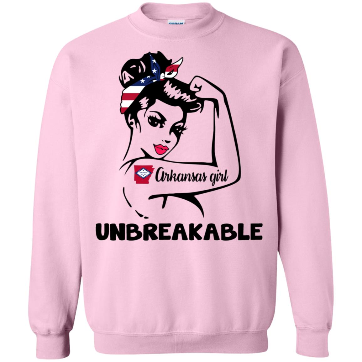 Arkansas Girl Unbreakable Hoodie - Hoodie Teezalo