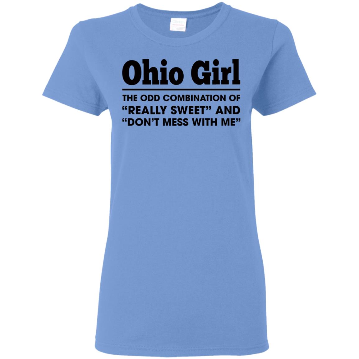 Ohio Girl The Odd Combination T-Shirt - T-shirt Teezalo