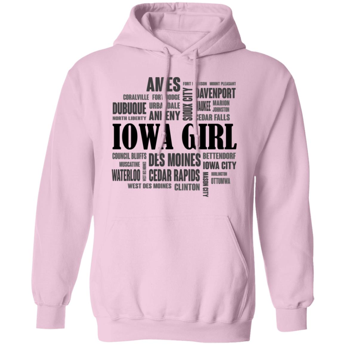 Iowa Girl And City T- Shirt - T-shirt Teezalo