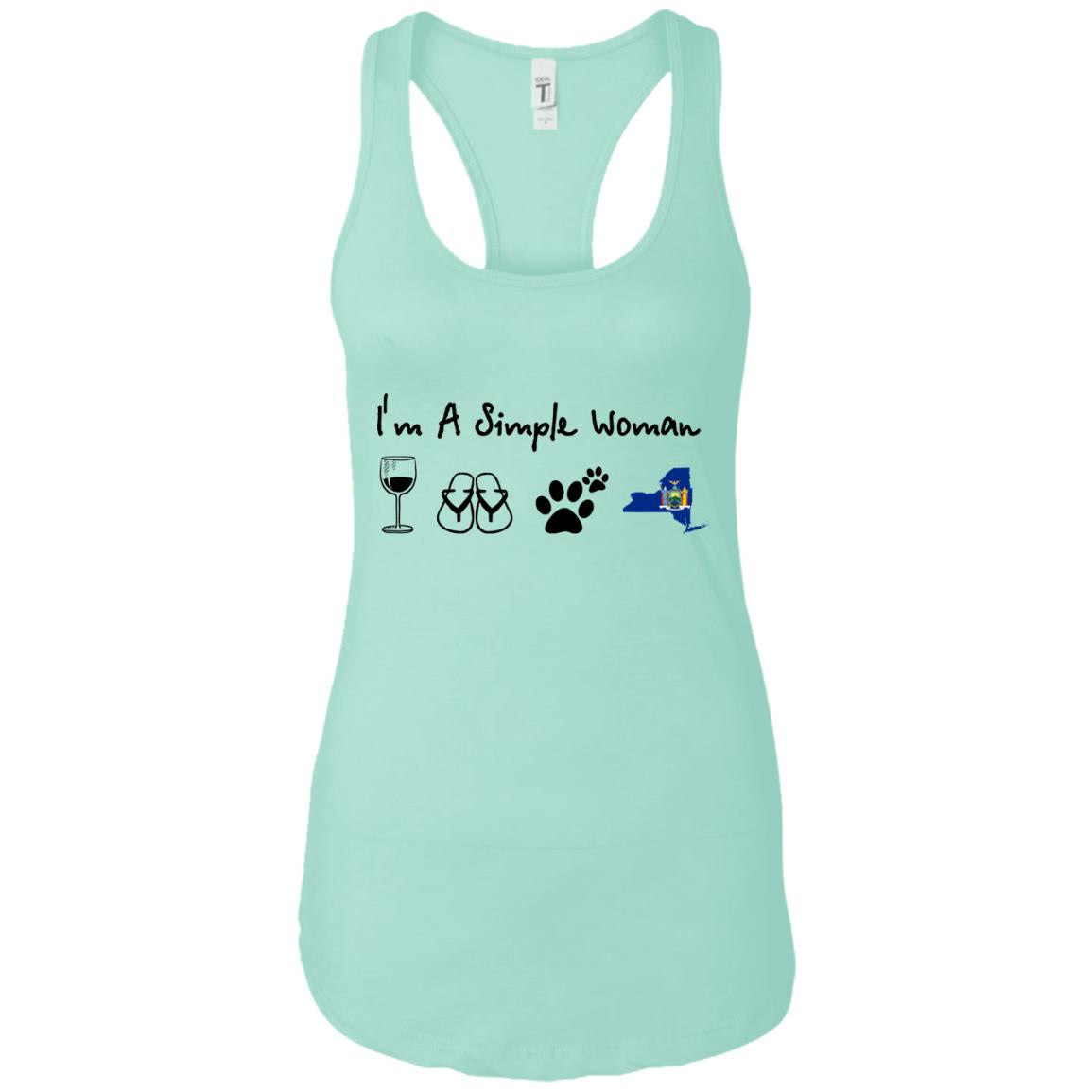 I Am A Simple New York Girl Hoodie - Hoodie Teezalo