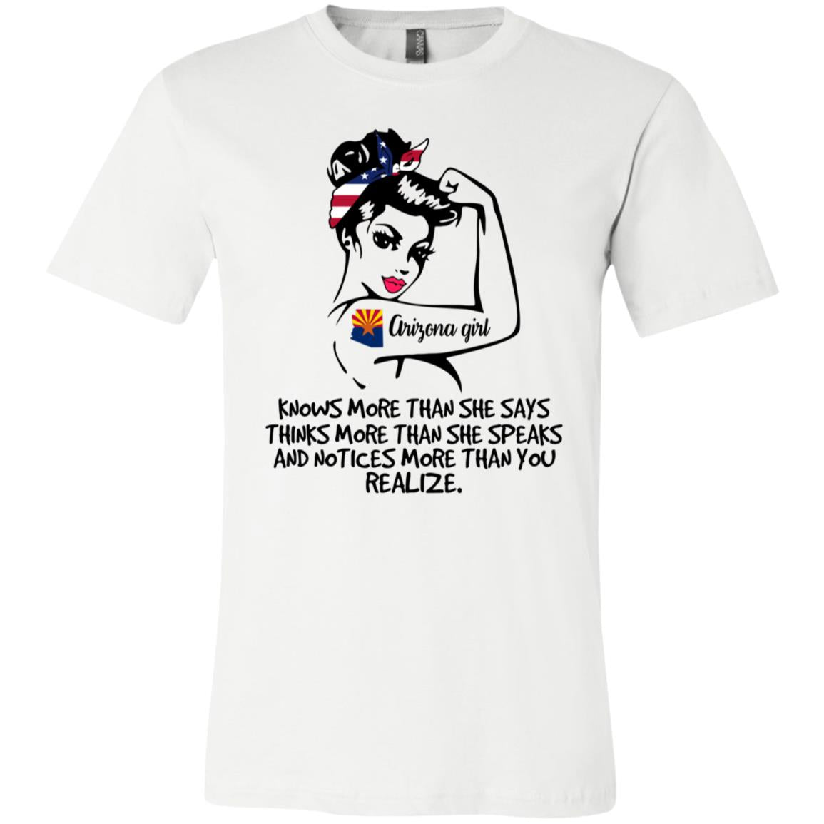 Arizona Girl Knows More Than She Says Hoodie - Hoodie Teezalo